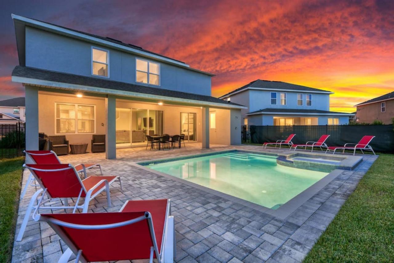 Spacious 8 Bdr Family Home With Arcades And Free Pool Heat Orlando Exterior photo
