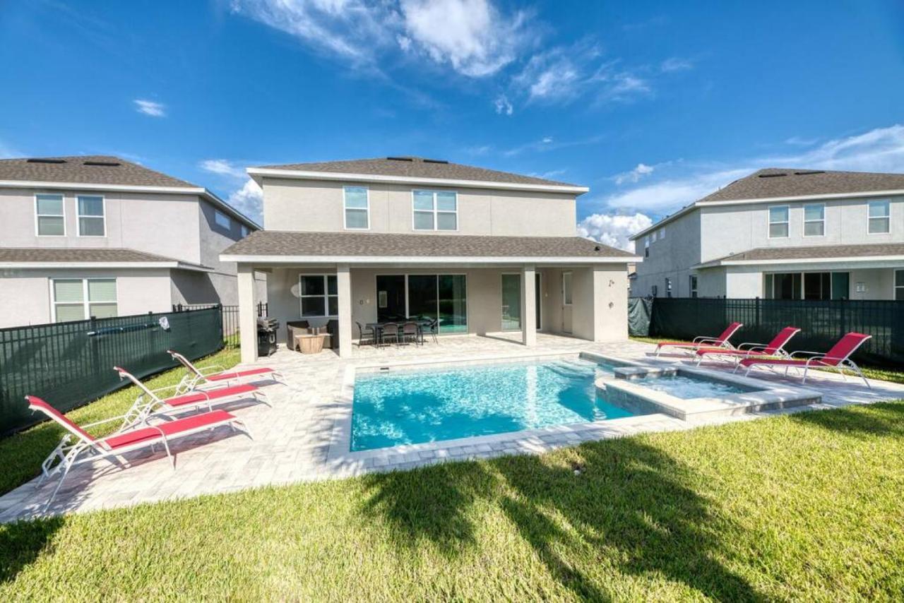 Spacious 8 Bdr Family Home With Arcades And Free Pool Heat Orlando Exterior photo